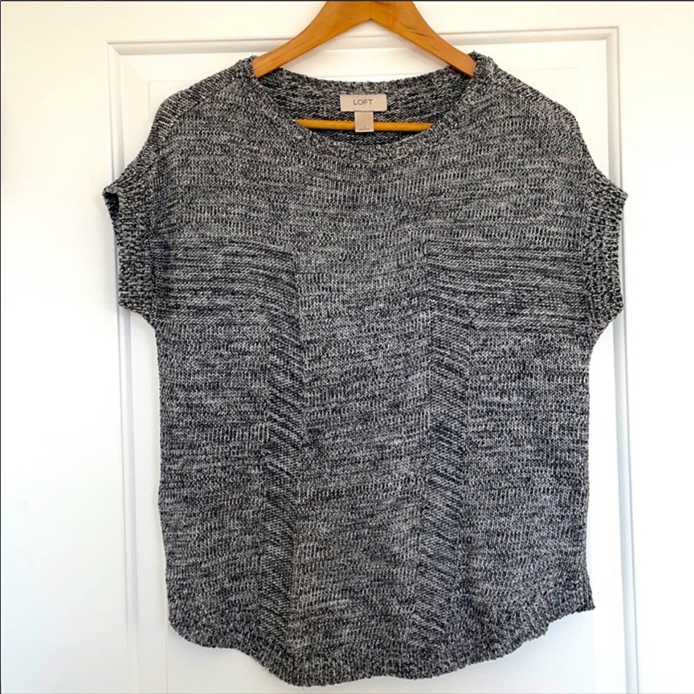 Loft Knitted Sweater Tee